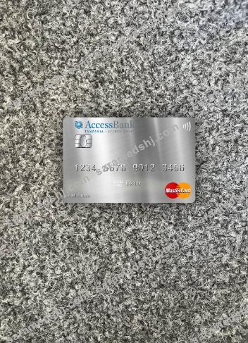 Tanzania AccessBank mastercard photolook front